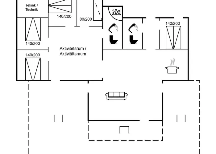 Rathulf - 500m From The Sea By Interhome オーベンロー